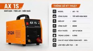 Máy tẩy mối hàn AX1S